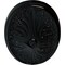 Ekena Millwork Madrid Ceiling Medallion, Hand-Painted Black Pearl, 24 3/4"W x 12 1/2"H x 1 3/4"P CM24X12MABPS - alternate 2